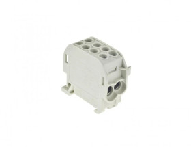 Złączka szynowa jednopolowa ZGX 1x35/2x25 mm2 szara (Al/Cu) ENE-00513