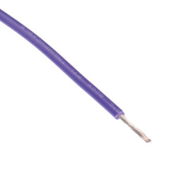 Purple UL1015 18AWG 34/0.18mm Tinned Copper Stranded Wire (price per metre)