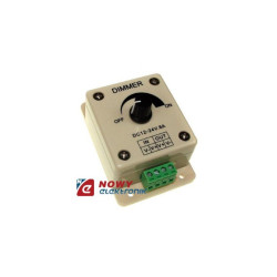 Sterownik LED ściemniacz 8A 12-24V manualny