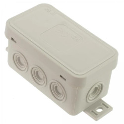 Puszka instalacyjna natynkowa typu KLIK 80x45x41mm hermetyczna IP54 szara ViPlast