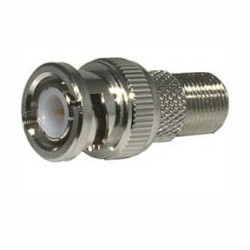 Adapter - przejściówka F gniazdo / BNC wtyk