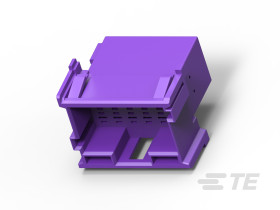 Akcesorium do złącza motoryzacyjnego 18-pinowe TE Connectivity 3-rzędowe Męski AMP Montaż na kablu Kabel Obudowa do