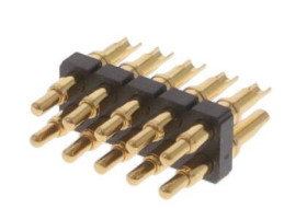 Złącze PCB 10-pinowe raster: 2.54mm 2-rzędowe RS PRO Przewlekany 12 V.