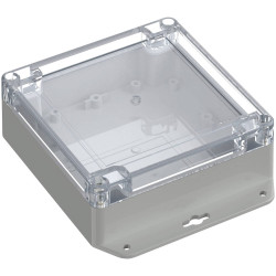 TRU COMPONENTS TC-13865300 Enclosure Transparent ABS-PC 151.4x121.4x45mm