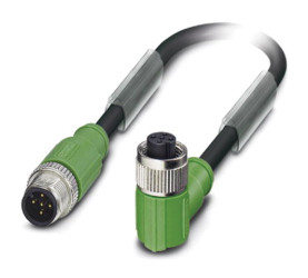 Przewód czujnik-siłownik ze złączem Złącze M12 liczba rdzeni 5 długość 1.5m Rodzaj A Męskie Złącze B Złącze M12