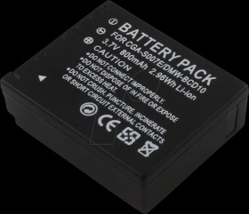 40742 Battery, digital camera, compatible, 1000 mAh