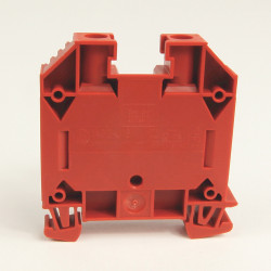 Blok zacisków przelotowych 2-żyłowe Allen Bradley rozmiar żyły 18 - 4 AWG Śruba Szyna DIN