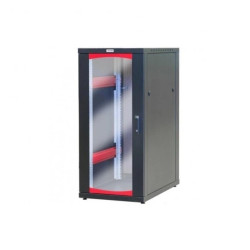 Szafa stojąca złożona 27U 600x1000 rack 19drzwi szklane