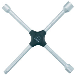 Hazet 705V-02 Four Way Wheel Wrench 17 x 19 x 22 x 1/2&quot;