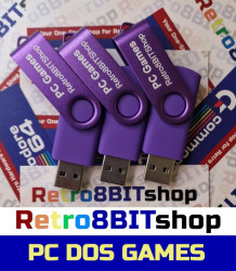 Retro8BITShop PC DOS GAMES USB Stick 4GB