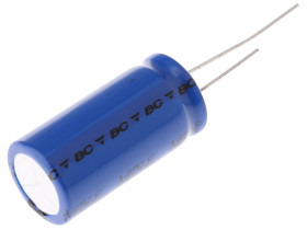 Kondensator 2200μF 50V dc Radialny, Otwór przelotowy Vishay roztaw: 7.5mm 18 (Dia.) x 35mm