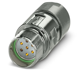Złącze wielostykowe przemysłowe 7-pinowe M23 Montaż na kablu Gniazdo Phoenix Contact
