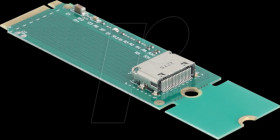 64348 M.2 Key M to 1 x OCuLink SFF-8612 Converter