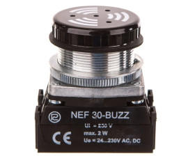 Sygnalizator dźwiękowy z sygnałem ciągłym W0-NEF30-BUZZ