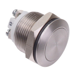 AV091003C940K Momentary 19mm Push Button Vandal Switch SPST IP65 2A 48VDC APEM