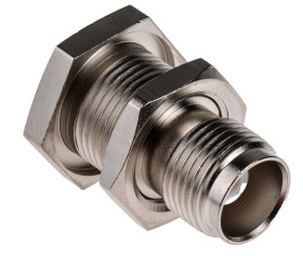 Złącze koncentryczne Montaż na panelu Żeński 50Ω typ złącza Złącze TNC 0 to 11GHz Połączenie zagniatane typ kabla