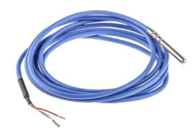 Termopara typ PT 100, -20C do +200C 60mm kabel 2.5m, Stal nierdzewna