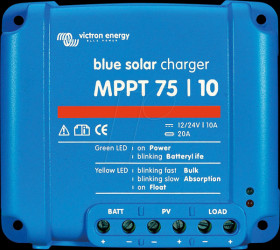 SCC010010050R BlueSolar MPPT 75/10 10 A solar charge controller