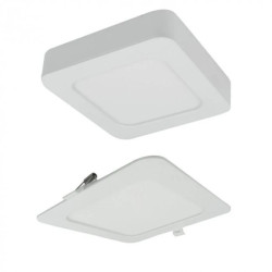 Oprawa downlight CCT 2w1 z ramka 12W 1100lm IP20 kwadrat biały EC61084