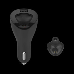 Car Bluetooth Headset with Charger - Kruger&Matz Traveler K1