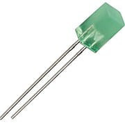 L-1553GDT/2 Dioda LED 5x5mm zielona 3-8mcd 110° dyfuzyjna - kpl. 2 szt