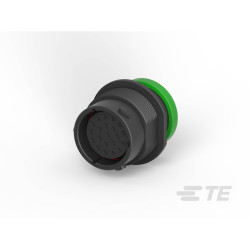 TE Connectivity HDP24-18-21SN-L017 HDP Receptacle 21P Black Ring Size 20
