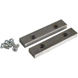 IRWIN&#xAE; Record&#xAE; T5-D PT.D Replacement Pair Jaws &amp; Screws 125mm (5in) for 5 Vice