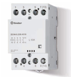 22.64.0.230.4310 cewka 230 V AC/DC, Stycznik modułowy 4Z, 63A