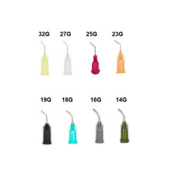 Zestaw igieł zakrzywionych 8 Szt na standardową strzykawkę