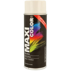 MAXICOLOR MX9010 MaxiColor Spray Gloss White RAL9010 400ml