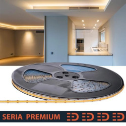 Taśma LED COB 12V 480 CRI90 3000K 9,5W/m 950lm 50m
