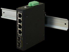 Switch przemysłowy ISFG64 PULSAR (4xPoE, 2xSFP)
