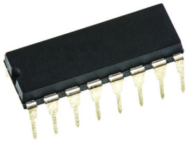 DAC 8-bitowy Texas Instruments Otwór przezierny C/A: 1 16 -pinowy MDIP