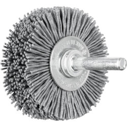 PFERD 43701016 POS Round Brush &#xD8;50mm shank &#xD8;6mm SiC grain 180