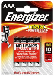 4 x bateria alkaliczna Energizer MAX LR03/AAA (blister)