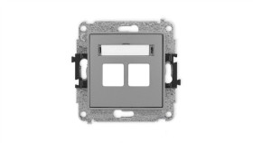 Icon Mechanizm Gniazda Multimedialnego Podwójnego Bez Modułu (Standard...