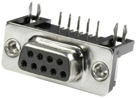 Connfly DS1037-09FNBKT7-0CC Listwa żeńska D-Sub DS1037-09FNBKT7-0CC, rzędy: 2, styki: 9, 1 szt.