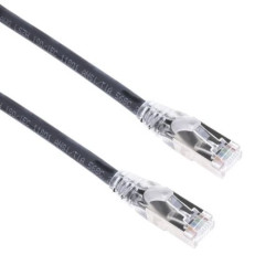 Zespół kablowy kategorii 6a Czarny S/FTP RS PRO