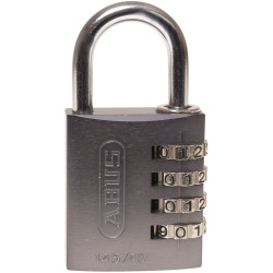 ABUS 49551 145/40 40mm Aluminium Combination Padlock Titanium