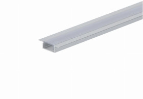 Profil led Basic Plus 2m anodowany z osłoną przeźroczystą CLF