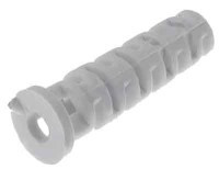 KM-ODGJ Odgiętka mała do obudowy - srednica otworu 3mm - jasno szara