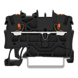 Kostka zaciskowa na szynie DIN WAGO poziomy: 1 14AWGWciskane TOPJOB S