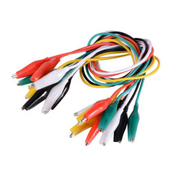 Opencircuit Alligator test cables - 10 pcs