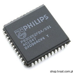 P83C652FBA-531 UPC 8Bit Service RTV SMD-PLCC44 PHILIPS
