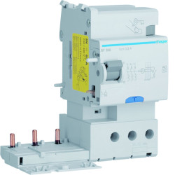RCD, Typ AC, 3-biegunowy, 63A, 300mA, Hager, BF Hager 230 → 400V