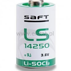 Bateria ( litowa ) 3,6V LS14250, 1/2AA , SAFT