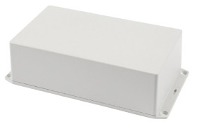 Obudowa ogólnego użytku ABS szerokość zew. 112 mm długość zew. 193 mm wys. zew. 56 mm Hammond IP54