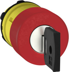 Schneider Electric ZB5AS934 ZB5AS934 Przycisk grzybkowy 1 przycisk przekręcenie klucza 1 szt.