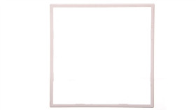 Dante Ramka Pojedyncza Zewnętrzna Dekoracyjna Biały 4504200