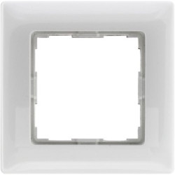 VENA biały Ramka 1-krotna 510481 KOS